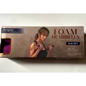 2 Pound Soft Foam Hand Weights By Halle Berry / Pesas de mano de 2 libras